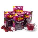 4 Cajas Te De Jamaica 400 Saquitos Totales Té Real