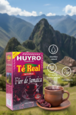 4 Cajas Te De Jamaica 400 Saquitos Totales Té Real - Imagen 2