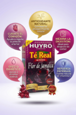 4 Cajas Te De Jamaica 400 Saquitos Totales Té Real - Imagen 4