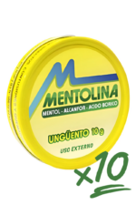 Ungüento Mentolina Pack 10un X 10g Tos Resfrío Congestión