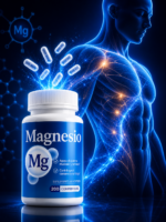 Magnesio 200 Comprimidos Fatiga Estres Ansiedad- Macrosalud- Sin Sabor - Imagen 2