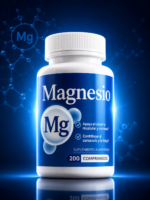Magnesio 200 Comprimidos Fatiga Estres Ansiedad- Macrosalud- Sin Sabor - Imagen 3