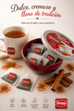 Té Tomay con Canela 20 Saquitos Natural - Imagen 3