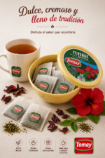 Te De Jamaica Hibisco + Te Verde Tomay X 20 Saquitos Único - Imagen 4