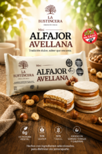 Mini Alfajores De Avellana X5 Unidades Sin Gluten 6g Protein - Imagen 2