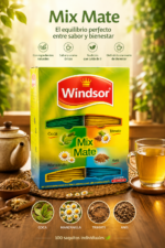 Te Windsor Caja X100u Mix Mate Coca Anis Trimate Manzanilla - Imagen 2