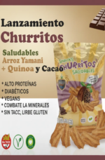 Snack Churritos Saludables Chocolate Arroz Y Quinoa Sin Tacc - Imagen 3