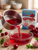 Agar Agar Gelatina Vegetal S/ Tacc Argendiet 12x10g Sabor Frutos Rojos - Imagen 4