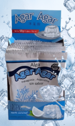 Agar Agar Gelatina Vegetal S/ Tacc Argendiet 12x10g Sin Sabor - Imagen 2