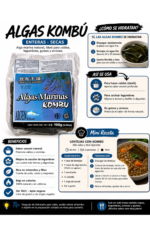 Algas Marinas Kombu Enteras Argendiet X100gr - Imagen 3