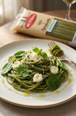 Pasta Integral X 227g Spaguetti Con Espinaca - Apto Vegano - Imagen 3