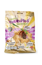 Snack Churritos Saludables Chocolate Arroz Y Quinoa Sin Tacc