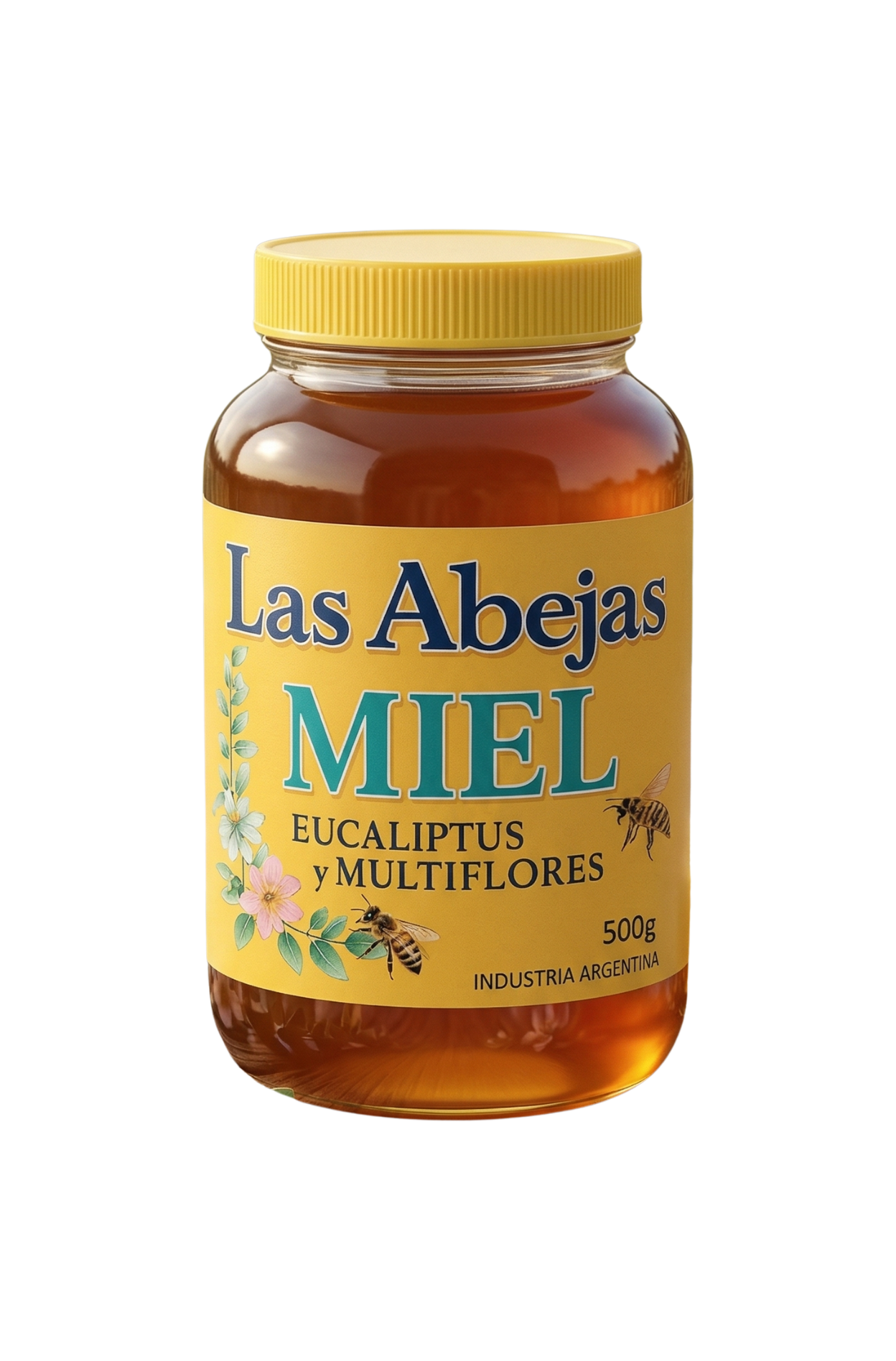 TU SNACK SALUDABLE Miel De Abeja X 500g - Las Abejas - Riquísima 100% Miel - Imagen 1