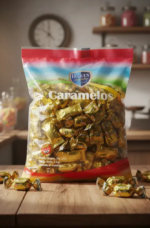 Bolsa Caramelos Duros Jengibre Suave 1kg Party Beck Libre Gluten - Imagen 2