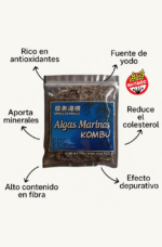Alga Marina Kombu 100g En Tiras ( Sin Tacc ) Argendiet - Imagen 2