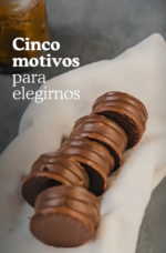 Mini Alfajores C Pasta De Maní X5 Unid Sin Gluten 6g Protein - Imagen 2