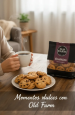 Galletitas Old Farm Cookies Con Chips De Chocolate X 140g - Imagen 2