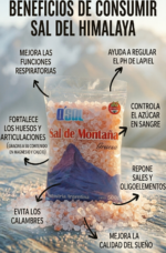 Sal Rosada Del Himalaya Gruesa X 500g ( Sin Tacc ) Qsal - Imagen 2