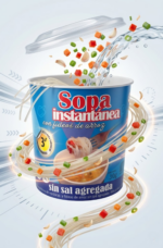 Pote Sopa Instantánea Con Fideo De Arroz Sin Sal Agregada 30g Riquísima! Sin Tacc Apta Vegano - Imagen 2