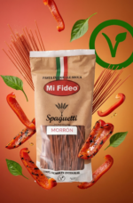 Pasta Integral X 227g Spaguetti Con Morrón - Apto Vegano - Imagen 2