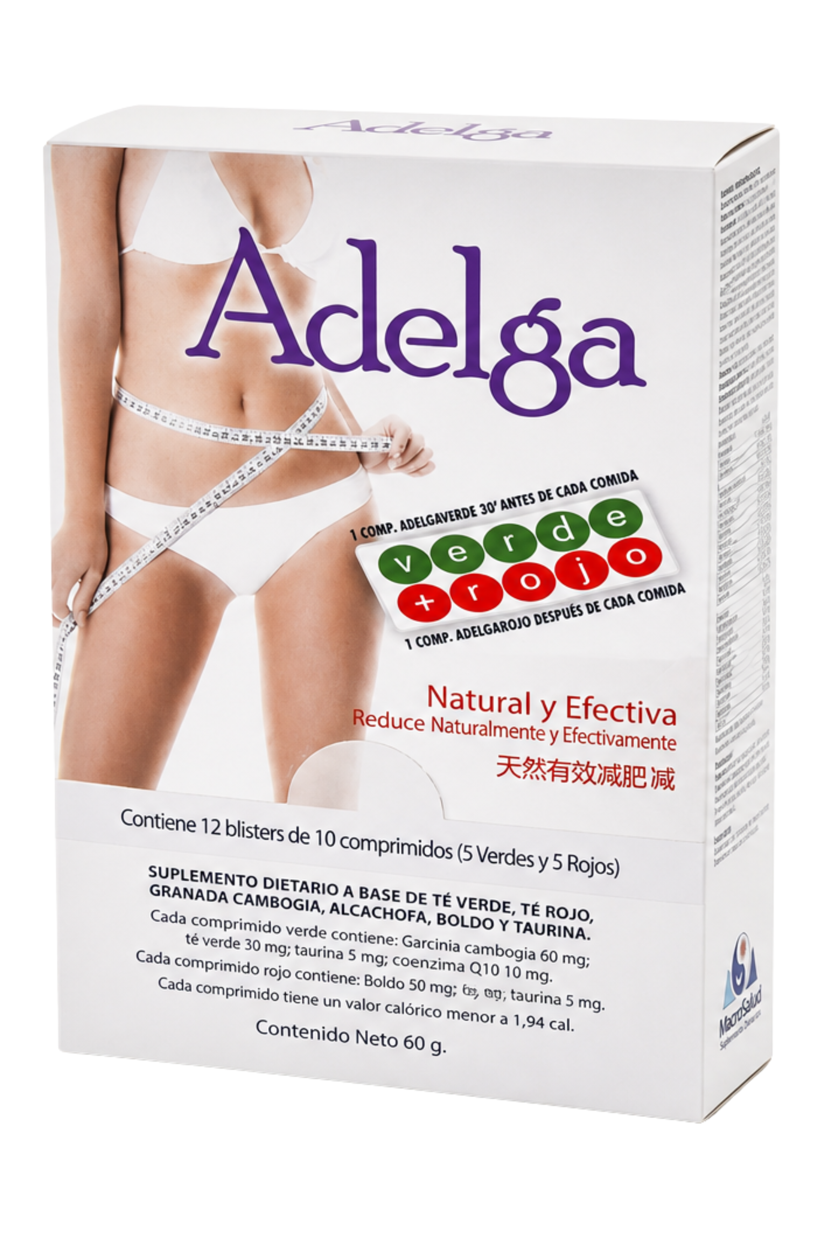 TU SNACK SALUDABLE (7) Adelga En Comprimidos 30 Días - Imagen 1