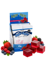 Agar Agar Gelatina Vegetal S/ Tacc Argendiet 12x10g Sabor Frutos Rojos