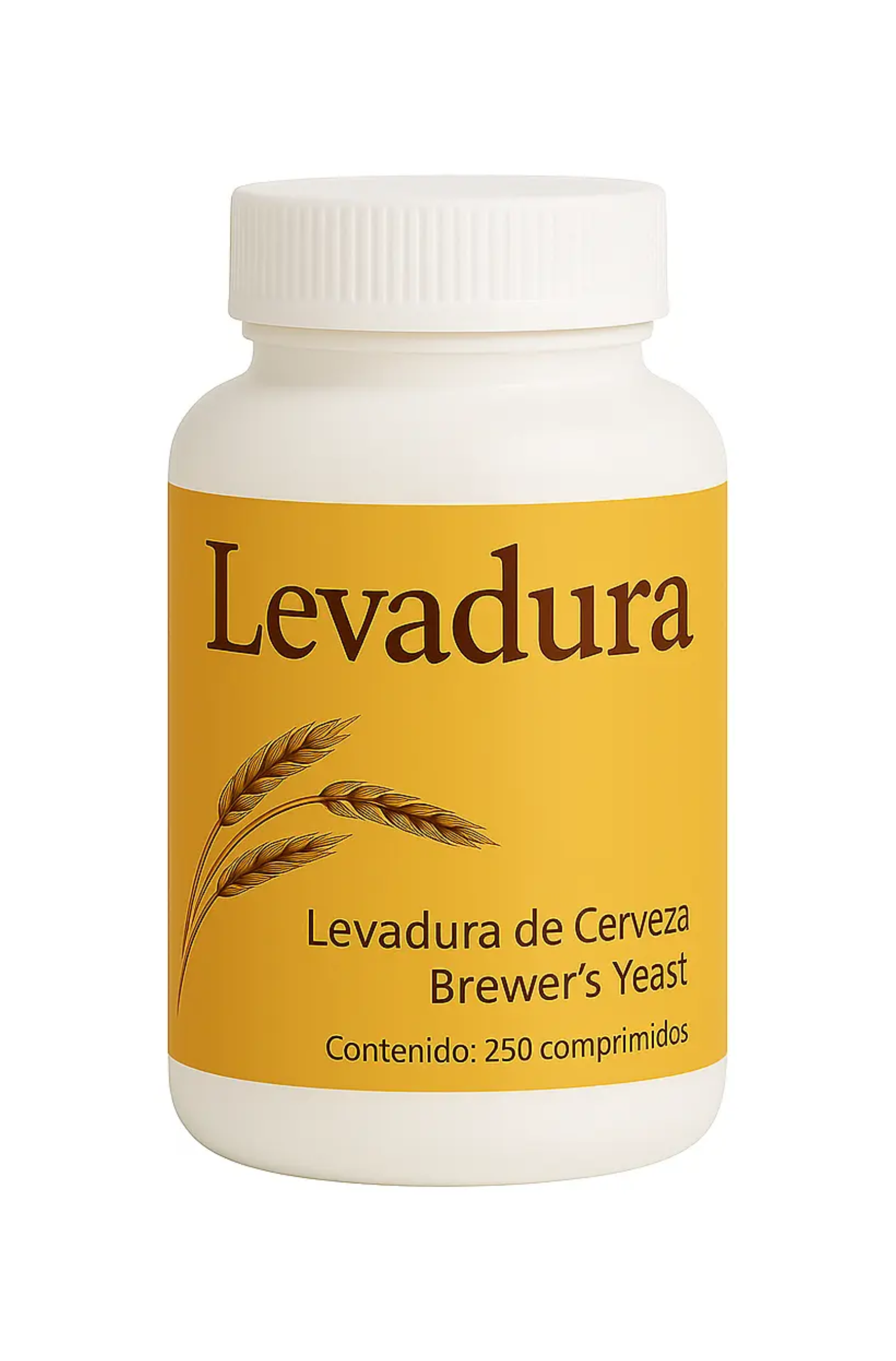 TU SNACK SALUDABLE (7) Macrosalud Levadura De Cerveza Comprimidos Sin Sabor 250 U Libre De Gluten - Imagen 1