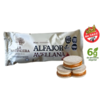 Mini Alfajores De Avellana X5 Unidades Sin Gluten 6g Protein
