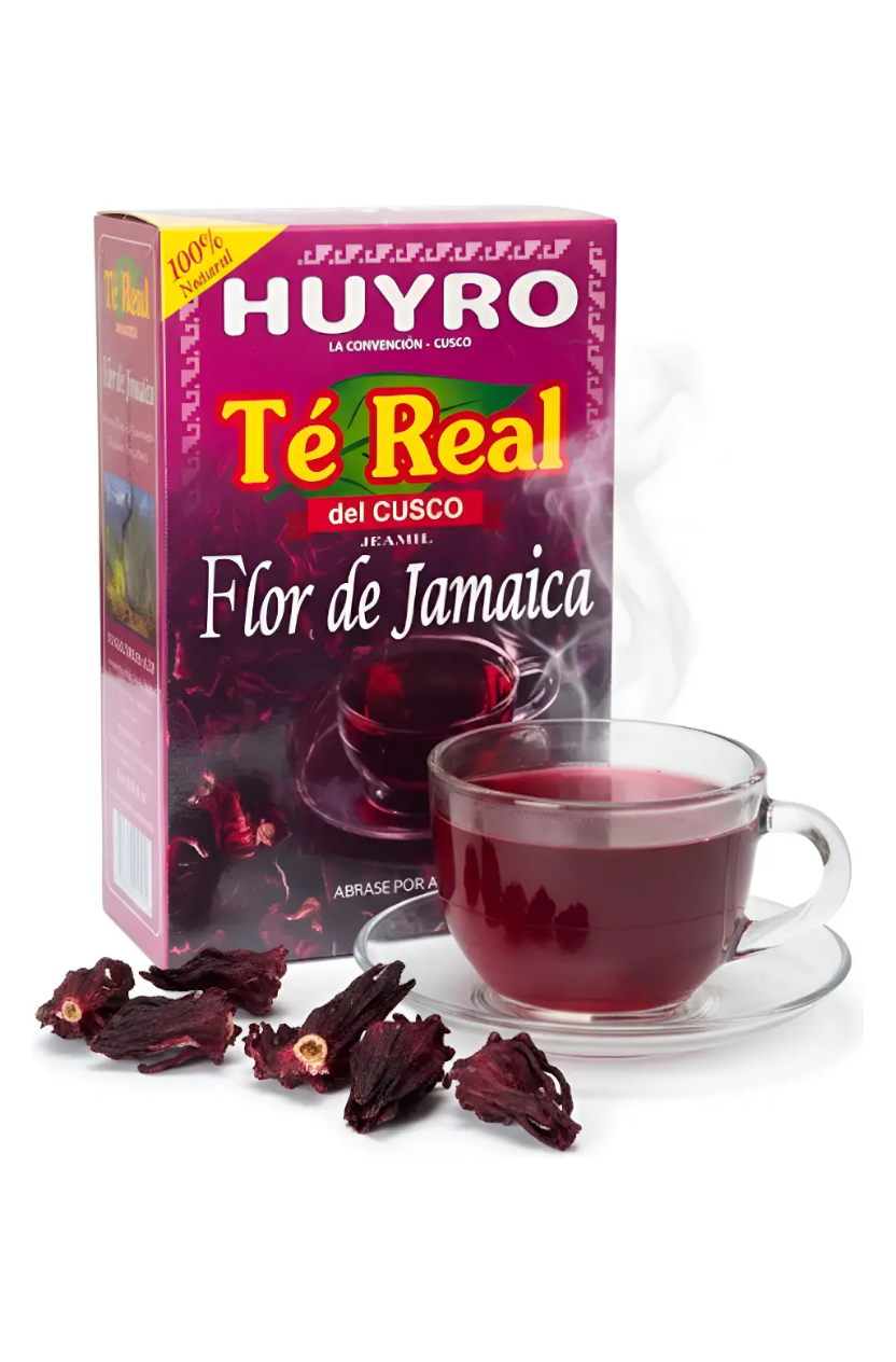 TU SNACK SALUDABLE (7) Te De Jamaica Té Real X 100 Saquitos 100% Natural - Imagen 1