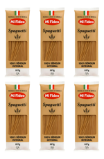 Fideos Integrales Spaguetti Mi Fideo Pack X6 9,6g Proteína