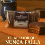 Mini Alfajores De Chocolate X5 Unidades - La Bustincera - - Imagen 2