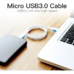 Cable Usb 3.0 A Micro B 0.5m Pc Disco Rigido Externo Vention - Imagen 3