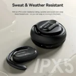 Auriculares Bluetooth Vention Open Ear Ipx5 Deportivo 35 Hs Color Negro - Imagen 4