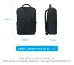 Mochila Porta Notebook / Laptop 15.6 Ipx4 20 Litros Vention - Negro - Liso - Imagen 3