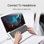 Adaptador Jack 3.5 Mm A Audio Y Microfono Auricular Vention - Imagen 4