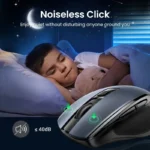 Mouse Inalambrico Usb 4000 Dpi 2.4 Ghz Ergonomico Ugreen Negro - Imagen 7