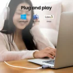 Adaptador De Audio Externo Usb 2.0 A 3.5 Mm Ugreen - Imagen 3