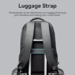 Mochila Ejecutiva Para Notebook 15.6 Resistente Agua Vention - Negro - Liso - Imagen 8