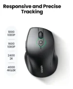 Mouse Ergonómico Inalámbrico Bluetooth 5.0 Dpi 4000 Ugreen Color Negro - Imagen 4