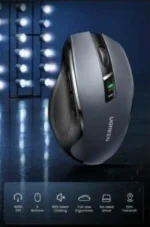 Mouse Inalámbrico Ugreen Ergonómico Bluetooth Silencioso Negro - Imagen 6