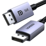 Cable Displayport 2.1 Certificado Ugreen 16k, 8k, 80gbps Gamer 2 Metros
