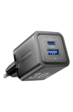 Cargador De Pared Carga Rapida Usb Y Usb-c 30w Vention Color Negro