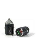 Cargador Celular Para Auto 12v 48w Evox - Carga Rapida - Doble Puerto - Dual Usb + Usb C