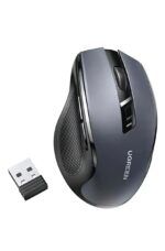 Mouse Inalámbrico Ugreen Ergonómico Bluetooth Silencioso Negro