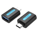 Adaptador Usb-c A Usb Hembra 3.0 Otg 5gbps Vention Negro