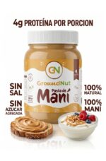 Pasta De Maní Groundnut 360g Cremosa Y Natural 100% Maní