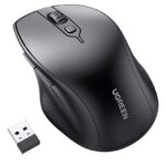 Mouse Ergonómico Inalámbrico Bluetooth 5.0 Dpi 4000 Ugreen Color Negro