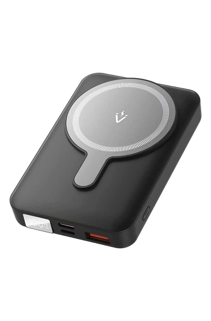 neumaticos Power Bank Portatil Magnetico Cargador 10000mah Vention - Imagen 1