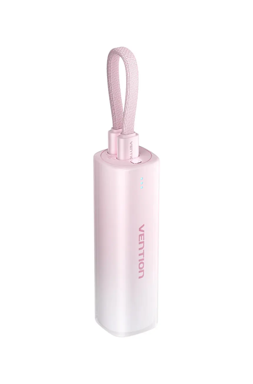 neumaticos Power Bank Vention - Cargador Portatil 5000mah - Bateria Carga Rapida 20w - Imagen 1