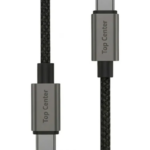 Cable Usb C A Usb C 60w Silicona Flexible + Carga Rápida